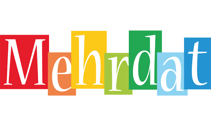 Mehrdat colors logo