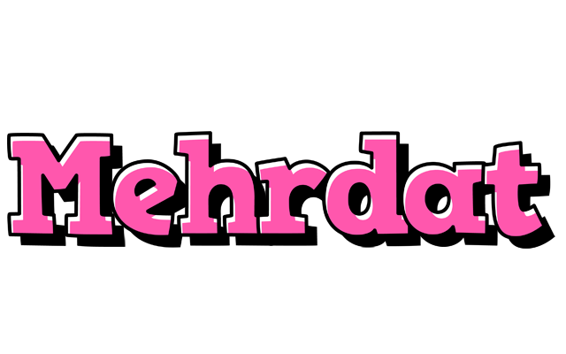 Mehrdat girlish logo