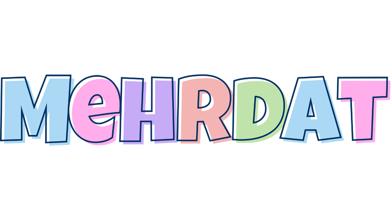 Mehrdat pastel logo
