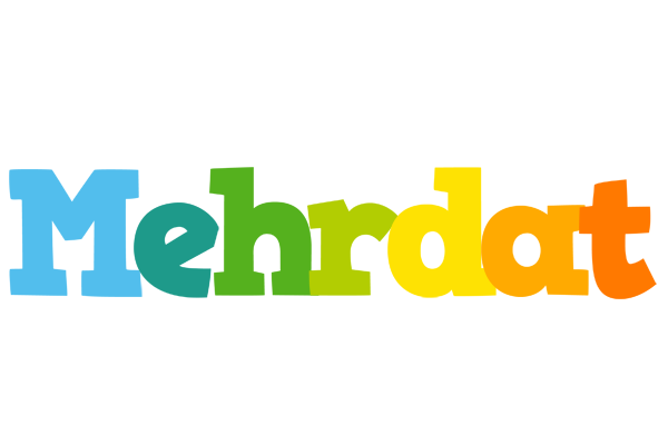 Mehrdat rainbows logo
