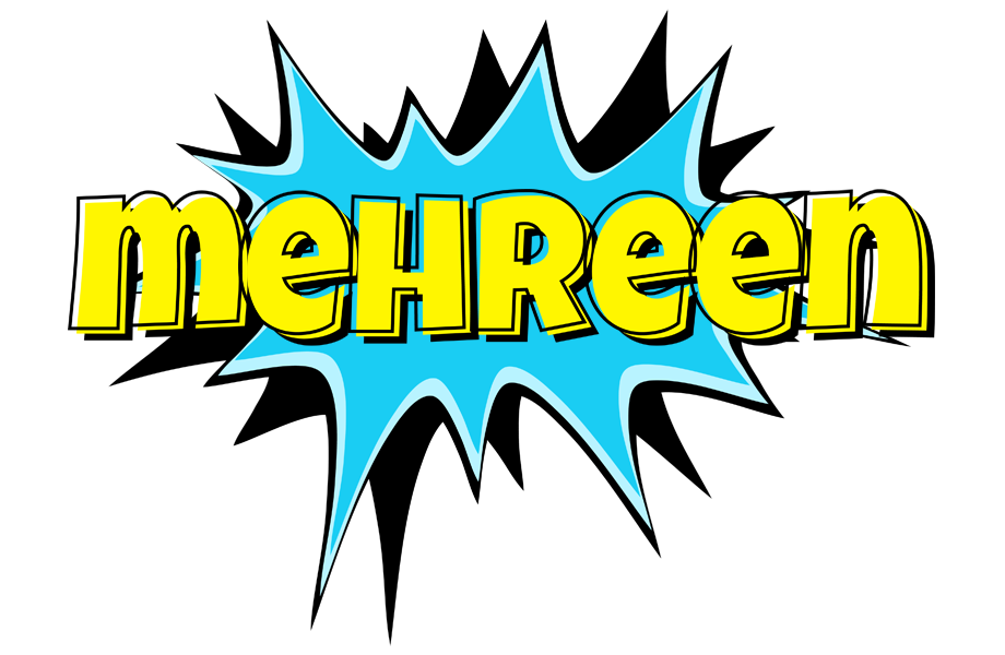 Mehreen amazing logo