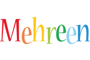 Mehreen birthday logo