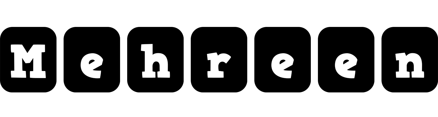 Mehreen box logo