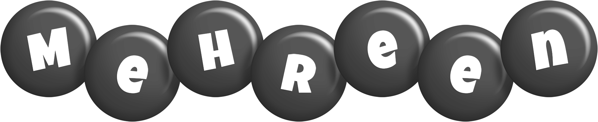 Mehreen candy-black logo