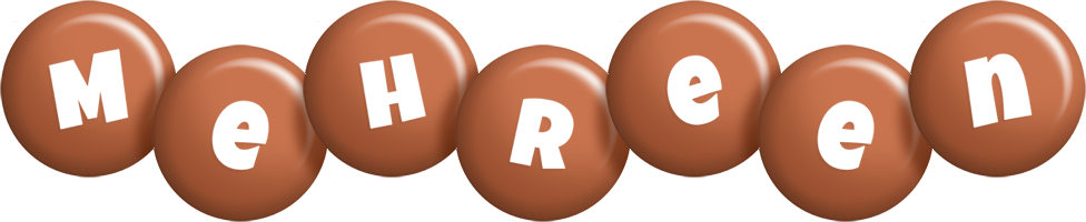 Mehreen candy-brown logo