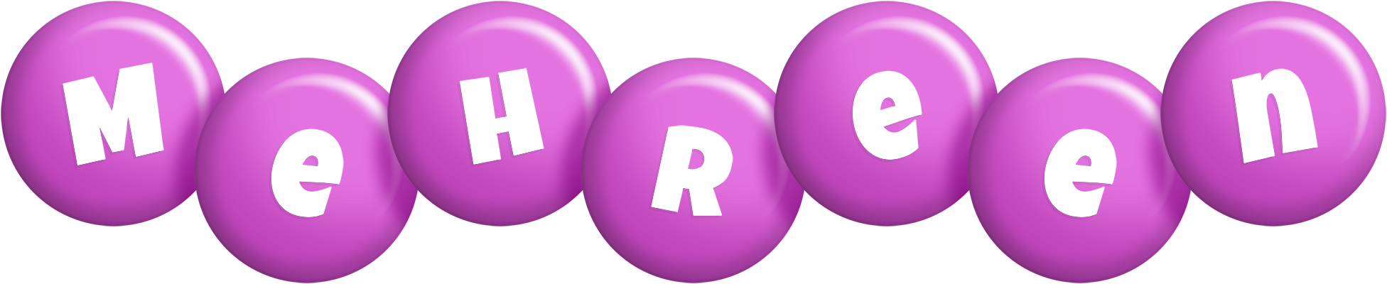 Mehreen candy-purple logo