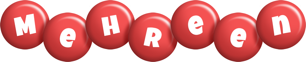 Mehreen candy-red logo