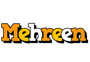 Mehreen cartoon logo