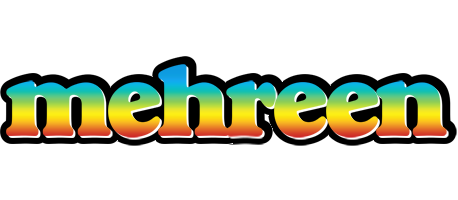 Mehreen color logo