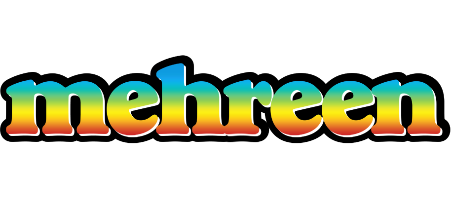 Mehreen color logo