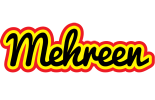 Mehreen flaming logo