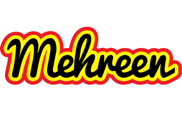 Mehreen flaming logo