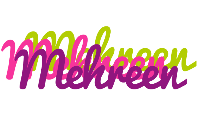 Mehreen flowers logo