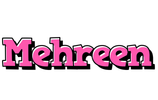 Mehreen girlish logo