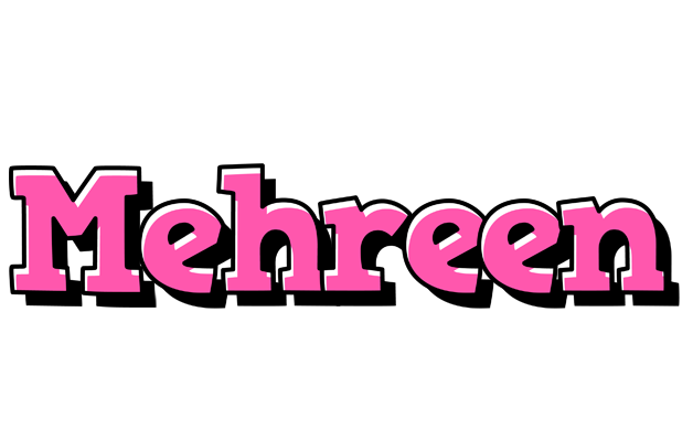 Mehreen girlish logo