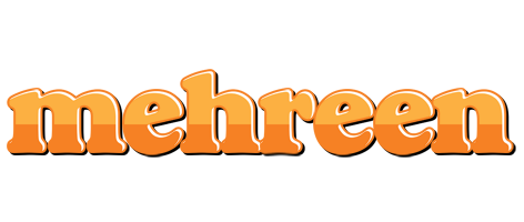 Mehreen orange logo