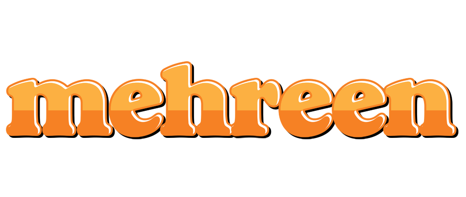 Mehreen orange logo