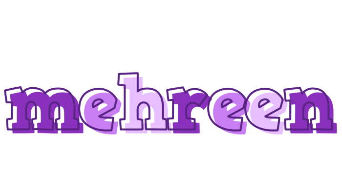 Mehreen sensual logo