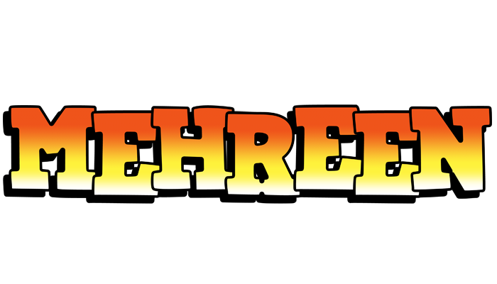 Mehreen sunset logo
