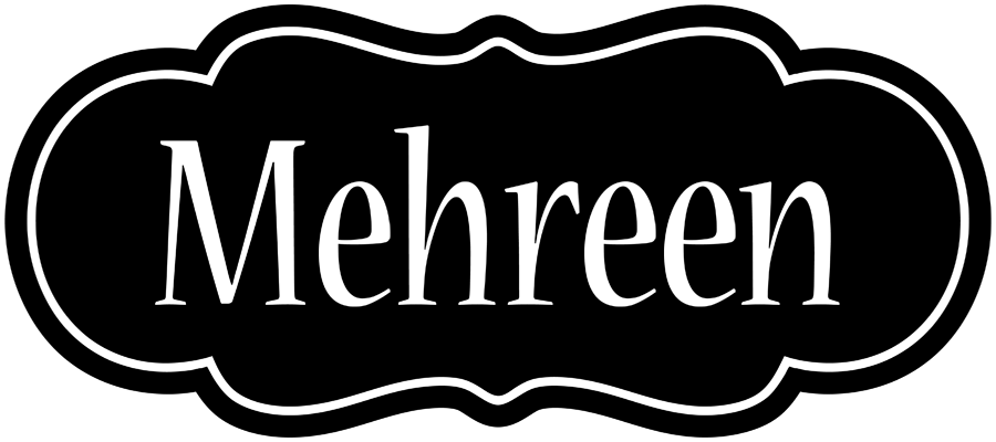 Mehreen welcome logo