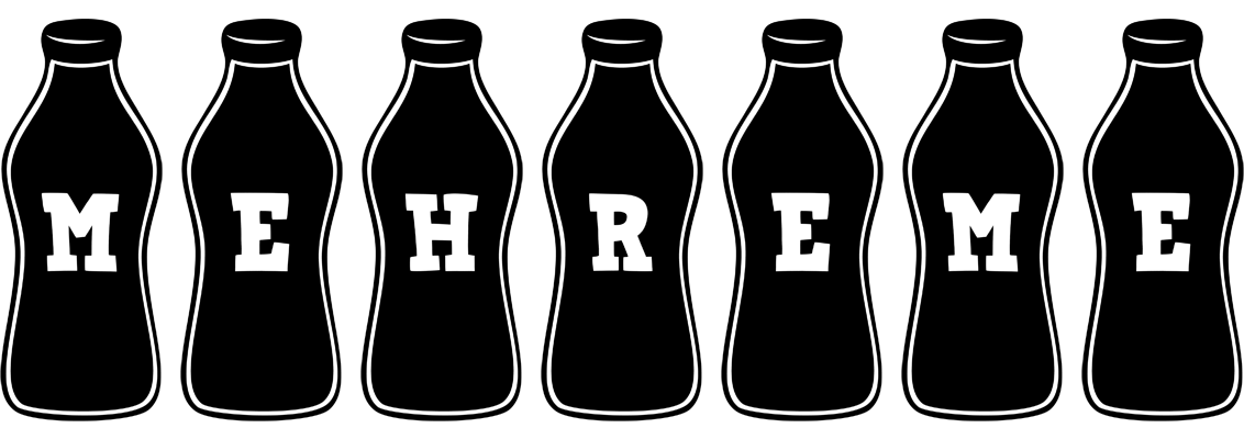 Mehreme bottle logo