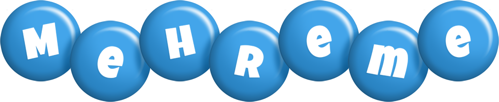 Mehreme candy-blue logo