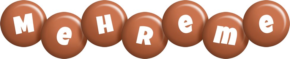 Mehreme candy-brown logo