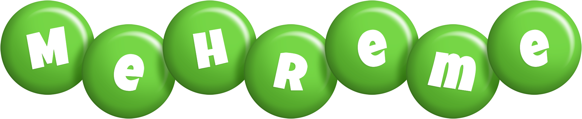 Mehreme candy-green logo
