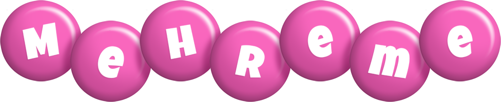 Mehreme candy-pink logo