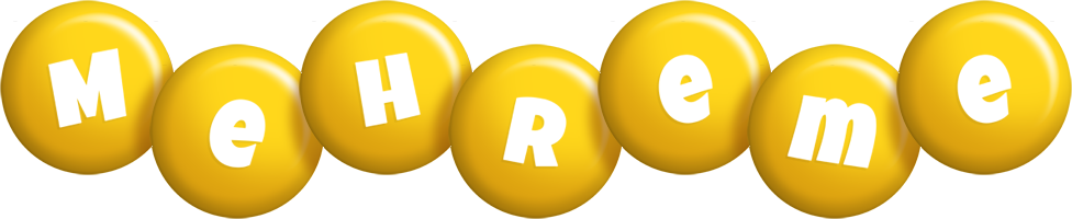 Mehreme candy-yellow logo