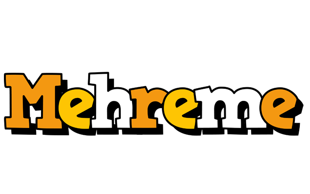 Mehreme cartoon logo