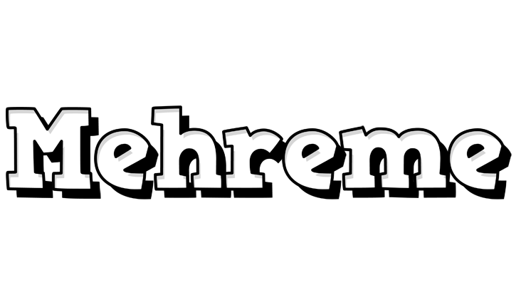 Mehreme snowing logo