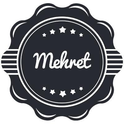 Mehret badge logo