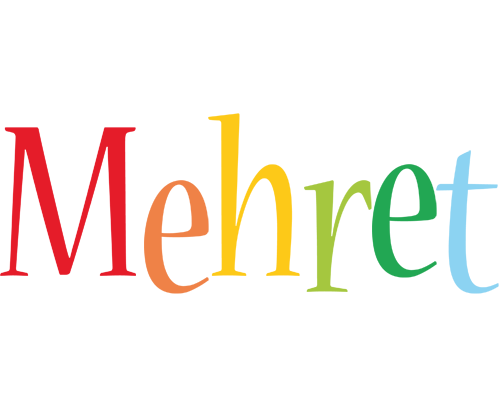 Mehret birthday logo