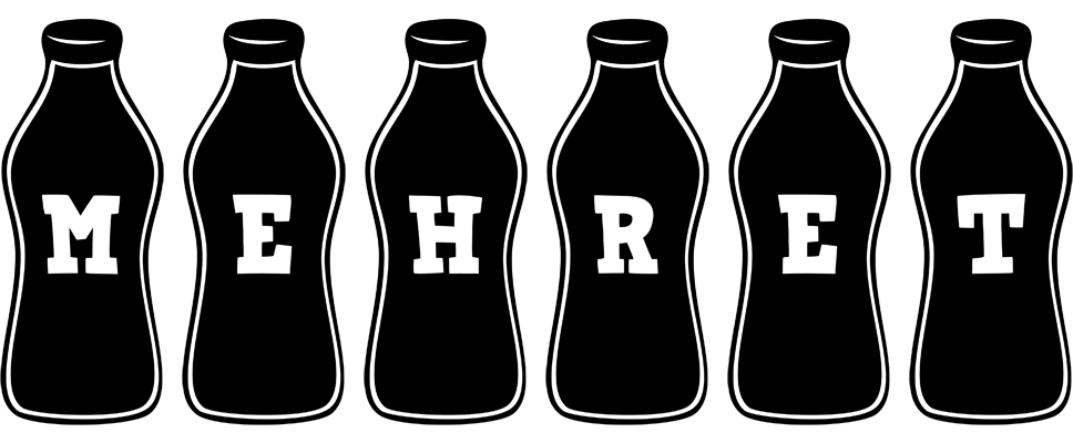 Mehret bottle logo