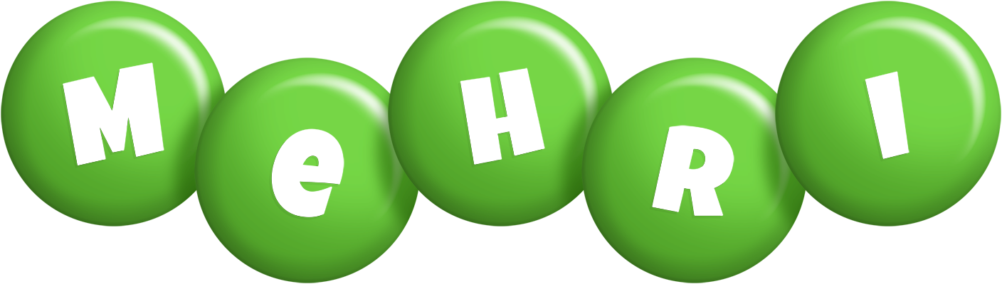 Mehri candy-green logo