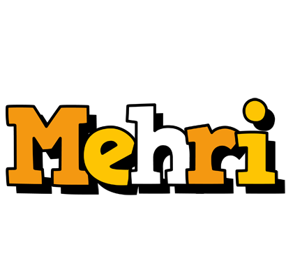 Mehri cartoon logo