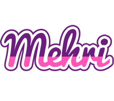 Mehri cheerful logo