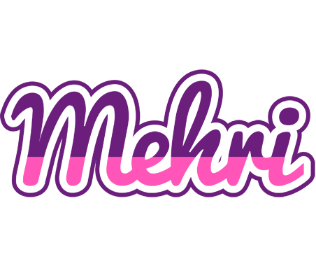 Mehri cheerful logo