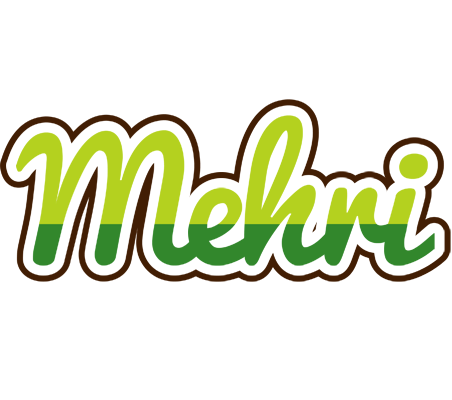 Mehri golfing logo