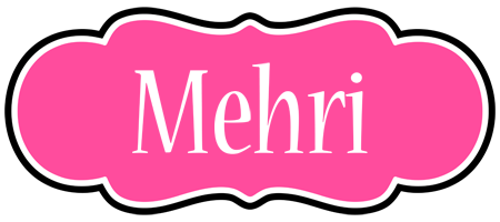 Mehri invitation logo