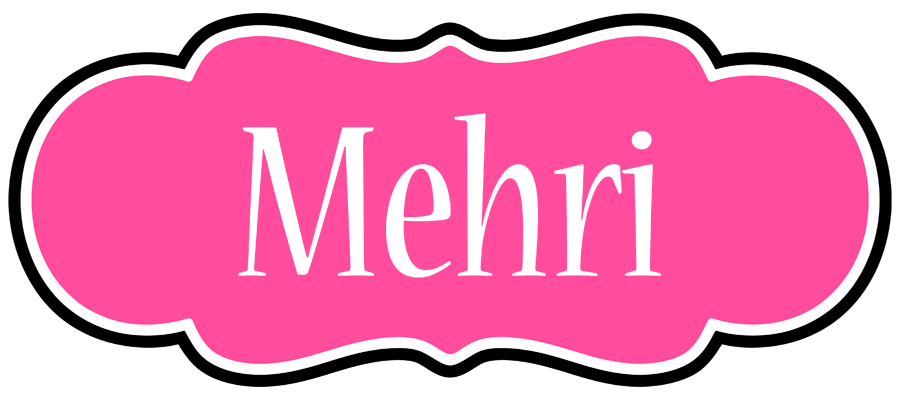 Mehri invitation logo