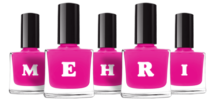 Mehri nails logo