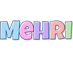 Mehri pastel logo