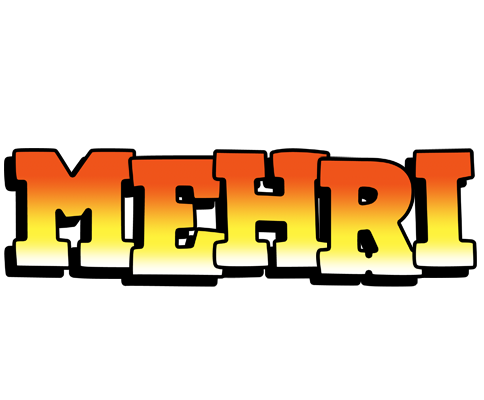 Mehri sunset logo