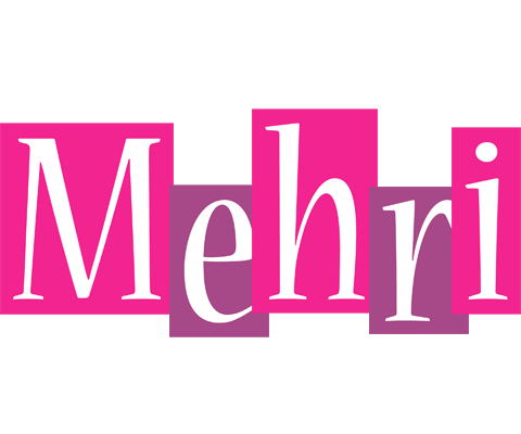 Mehri whine logo