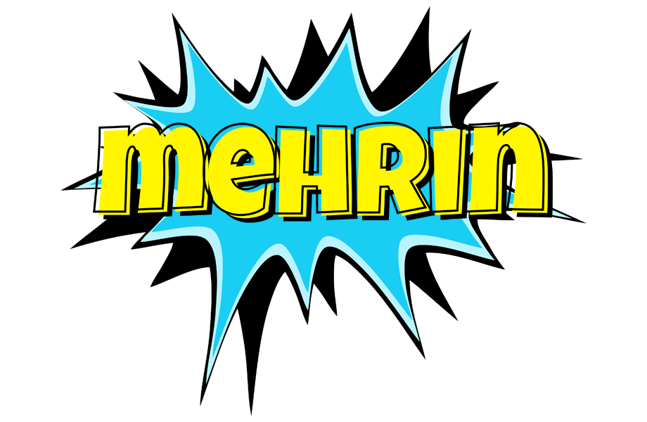 Mehrin amazing logo