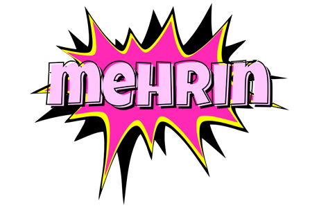 Mehrin badabing logo