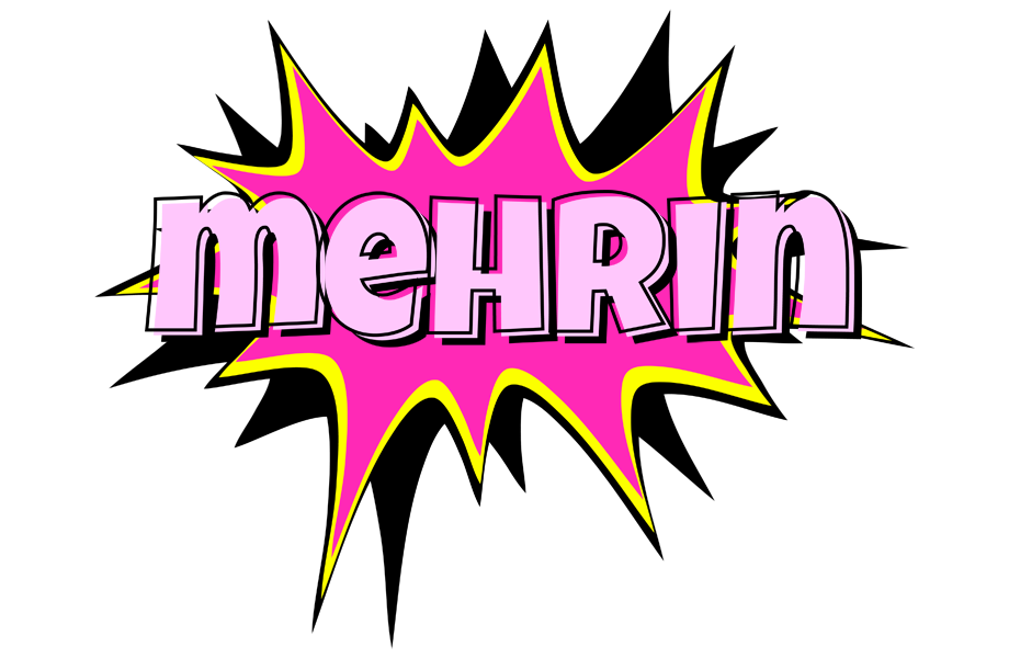 Mehrin badabing logo