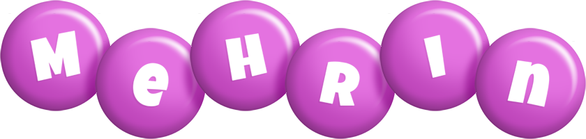 Mehrin candy-purple logo